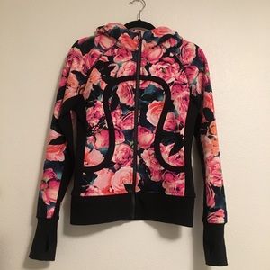 Lululemon Floral Scuba Hoodie